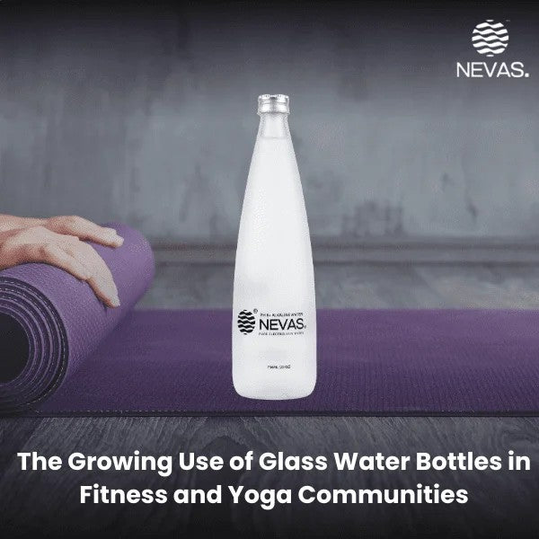 The Growing Use of Glass Water Bottles in Fitness and Yoga Communities