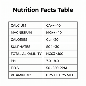 750ML VITAMIN B12 ENRICHED WATER