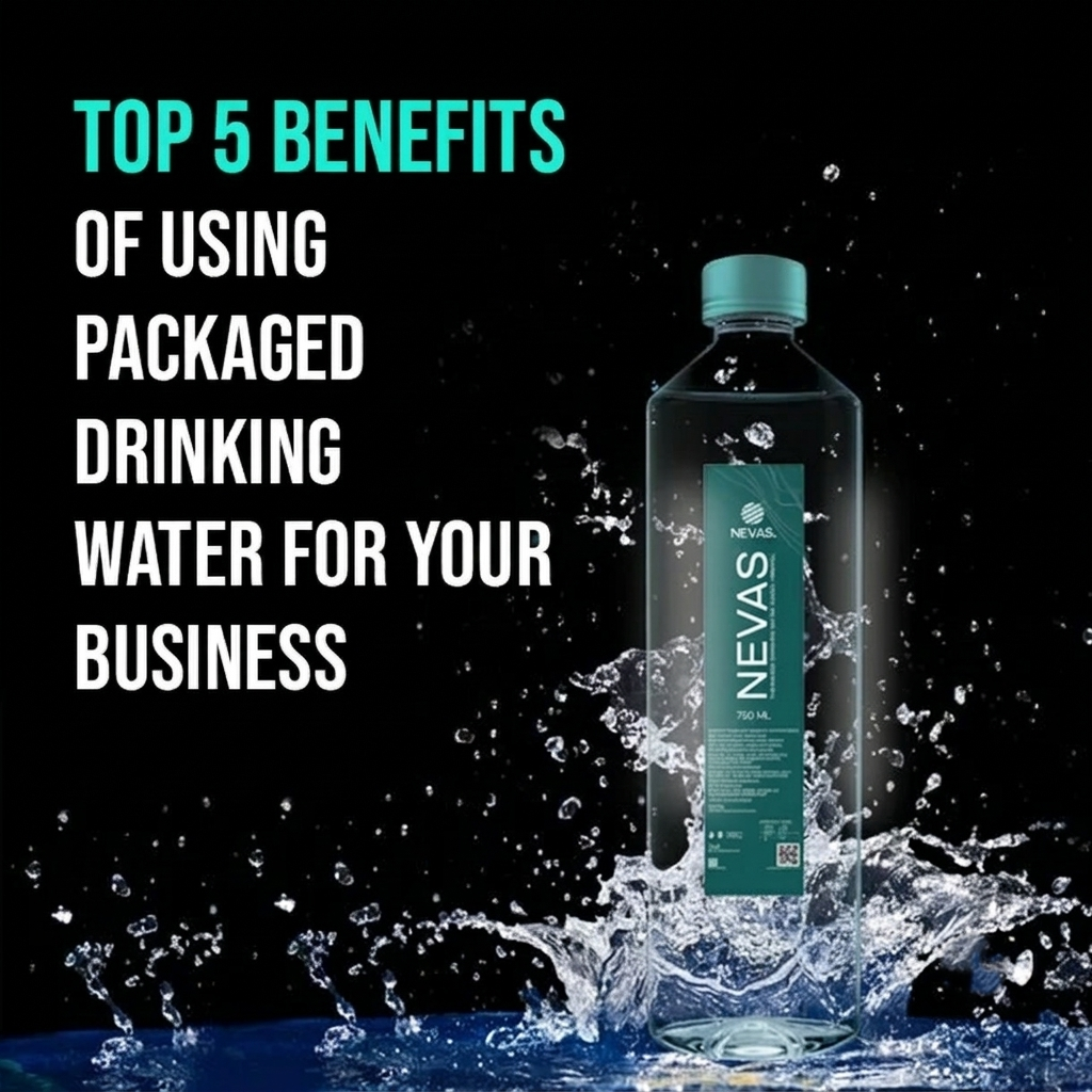 Top 5 Benefits of Using Packaged Drinking Water for Your Business