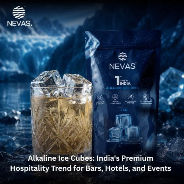 Alkaline Ice Cubes: India’s Premium Hospitality Trend for Bars, Hotels and Events