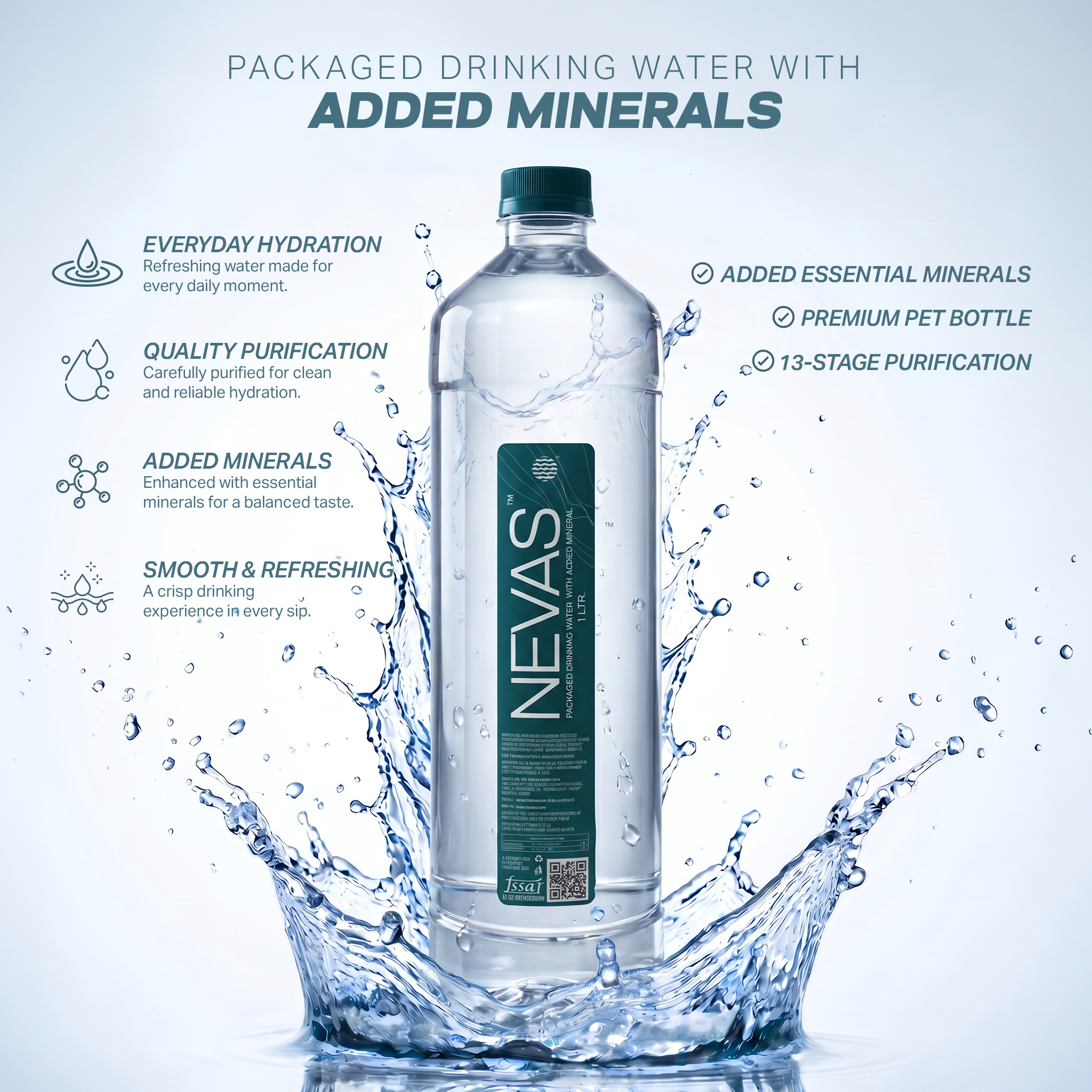 1L MINERAL WATER