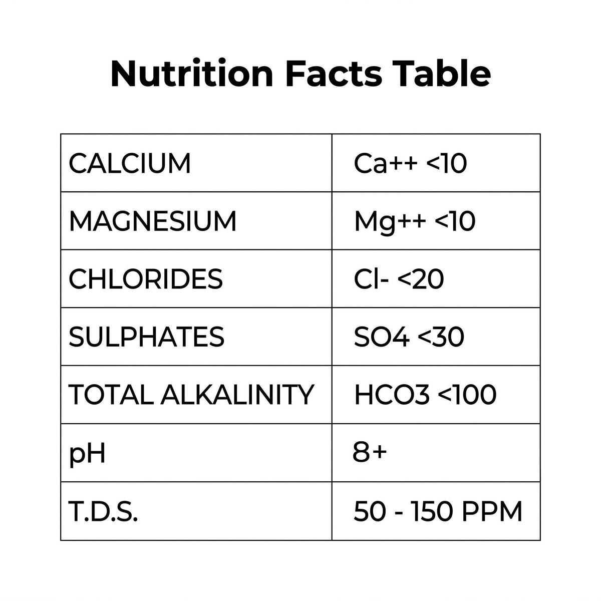 1 L ALKALINE WATER