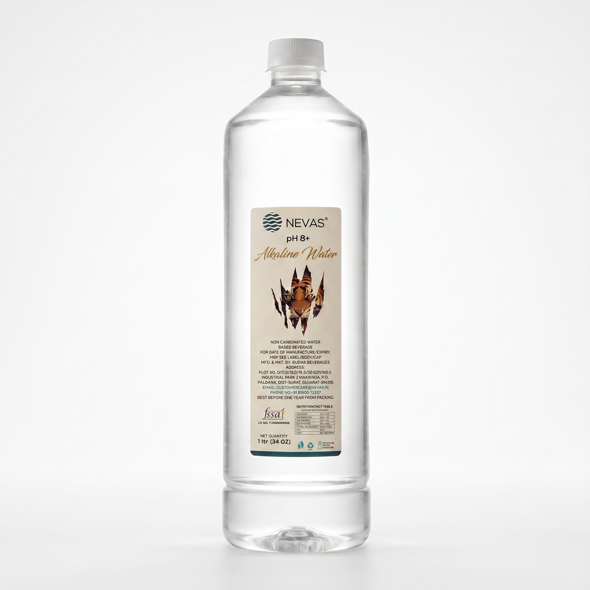 1L ALKALINE WATER