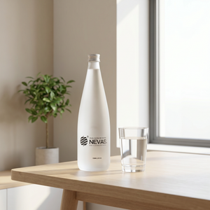 750ML ALKALINE WATER IN GLASS BOTTLE