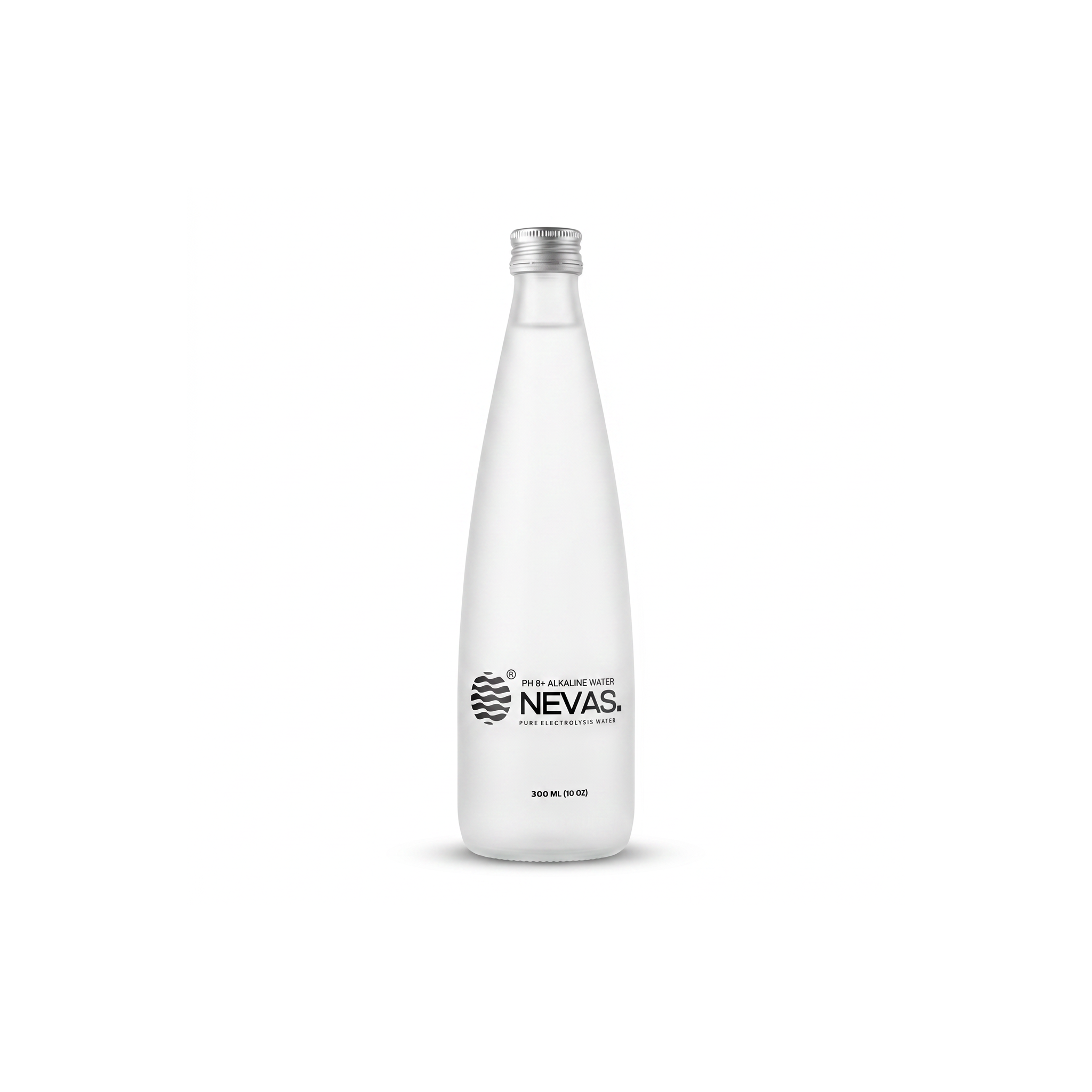 300ML ALKALINE WATER IN GLASS BOTTLE