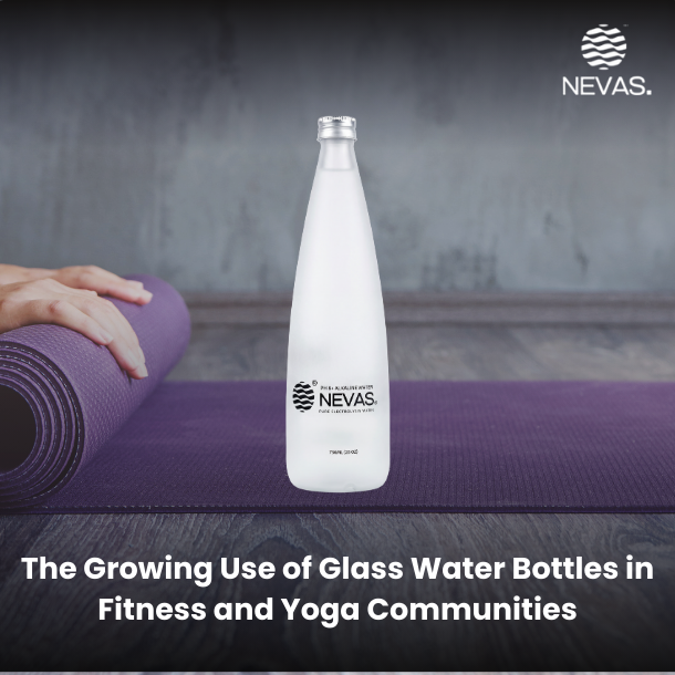 The Growing Use of Glass Water Bottles in Fitness and Yoga Communities Blog Banner