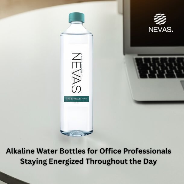 Alkaline Water Bottles for Office Professionals Staying Energized Throughout the Day Blog Banner